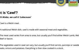 What is Welsh Lamb Cawl?